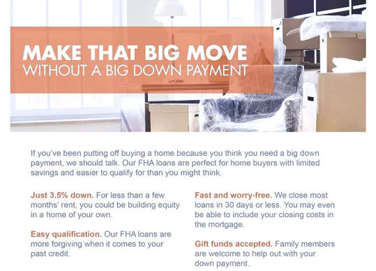 FHA mortgage explained